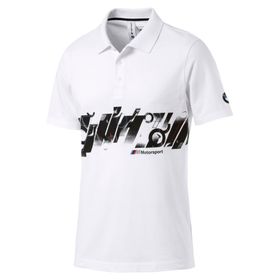Puma 577789-02 Bmw White M Motorsport Polo Erkek T-shirt