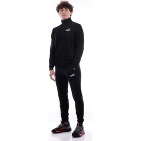 Puma 585840 01 Clean Sweat Siyah Erkek Eşofman Takımı