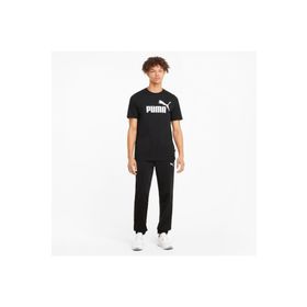 Puma 586666-01 ESS Logo TEE Siyah Erkek T-shirt