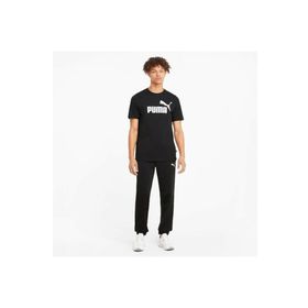 Puma 586666-01 ESS Logo TEE Siyah Erkek T-shirt