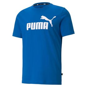 Puma 58666658 Mavi ESS Logo TEE Günlük Erkek T-Shirt