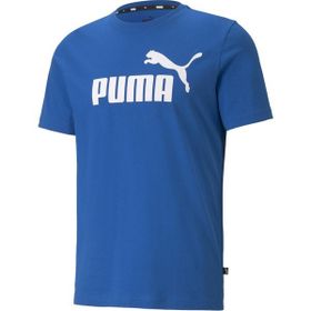 Puma 58666658 Mavi ESS Logo TEE Günlük Erkek T-Shirt
