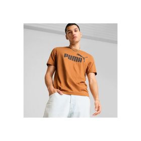 Puma 586667 28 Ess Logo Tee Erkek Kahverengi Tişört