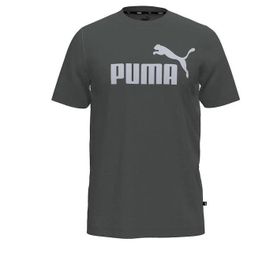 Puma 58666769 Essentials Gri Günlük Stil Erkek T-Shirt