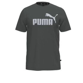 Puma 58666769 Essentials Gri Günlük Stil Erkek T-Shirt