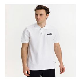 Puma 586674 02 Ess Pique Polo Beyaz Erkek T-shirt