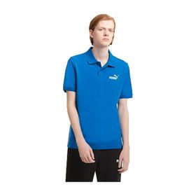 Puma 58667458 Ess Pique Mavi Polo Günlük Erkek T-shirt