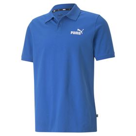 Puma 58667458 Ess Pique Mavi Polo Günlük Erkek T-shirt