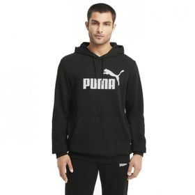 Puma 586688 Ess Big Logo Hoodie Sweat Siyah Erkek Sweatshirt