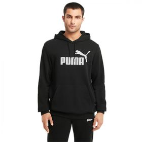 Puma 586688 Ess Big Logo Hoodie Sweat Siyah Erkek Sweatshirt