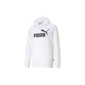 Puma 58668802 Essential Big Logo Beyaz Kapüşonlu Erkek Sweatshirt