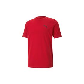 Puma 58672511 Active Small Logo Tee Kırmızı Erkek T-Shirt