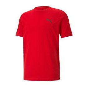 Puma 58672511 Active Small Logo Tee Kırmızı Erkek T-Shirt