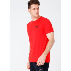 Puma 58672511 Active Small Logo Tee Kırmızı Erkek T-Shirt