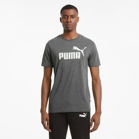 Puma 58673601 ESS Heather Tee Gri Erkek T-shirt