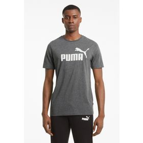 Puma 58673601 ESS Heather Tee Gri Erkek T-shirt
