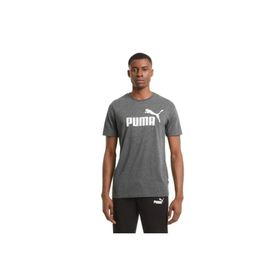 Puma 58673601 ESS Heather Tee Gri Erkek T-shirt