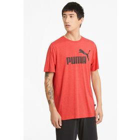 Puma 58673611 ESS Heather Tee Kırmızı Erkek T-shirt