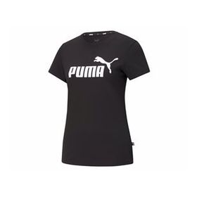 Puma 586774-01 Ess Logo Tee Siyah Kadın T-Shirt