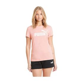 Puma 58677480 Ess Logo Tee Pembe Kadın T-shirt