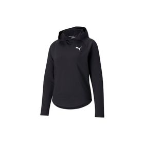 Puma 58685801 Active Ho Kapüşonlu Standart Kalıp Düz Siyah Kadın Sweatshirt
