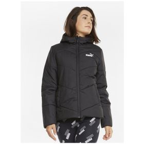 Puma 58764801 ESS Padded Siyah Kadın Kapüşonlu Mont