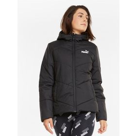 Puma 58764801 ESS Padded Siyah Kadın Kapüşonlu Mont