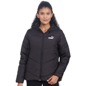 Puma 592407-01 Essentıals Padded Jacket W Siyah Kadın Mont