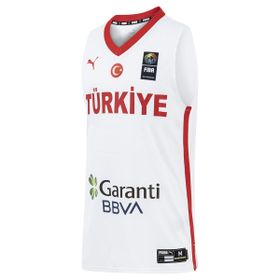 Puma 60660601 Türkiye Beyaz Basketbol Erkek Forma