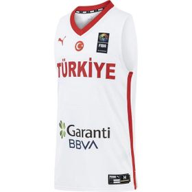 Puma 60660601 Türkiye Beyaz Basketbol Erkek Forma