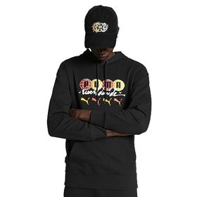 Puma 62264601 SWXP Worldwide Siyah Kapüşonlu Erkek Hoodie