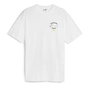 Puma 62355802 Downtown Graphic Tee Beyaz Günlük Erkek T-shirt