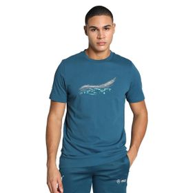 Puma 62375907 Mavi MAPF1 ESS Car Graphic TEE Günlük Erkek T-Shirt