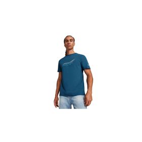 Puma 62375907 Mavi MAPF1 ESS Car Graphic TEE Günlük Erkek T-Shirt