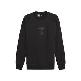 Puma 62380201 Siyah Ferrari Race Big Shield Crew Günlük Erkek Sweatshirt