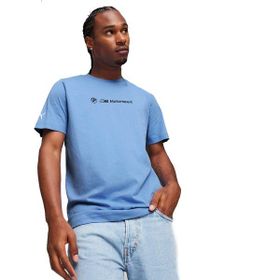 Puma 62416005 Bmw MMS Mavi Günlük Stil Erkek T-Shirt