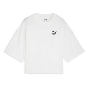 Puma 624226-02 Classics Beyaz XS Dar Kesim Kadın Tişört