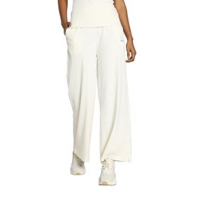 Puma 62426866 Classics Ribbed Relaxed Pant Krem Günlük Kadın Eşofman Altı