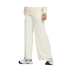 Puma 62426866 Classics Ribbed Relaxed Pant Krem Günlük Kadın Eşofman Altı