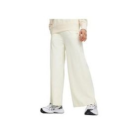 Puma 62426866 Classics Ribbed Relaxed Pant Krem Günlük Kadın Eşofman Altı
