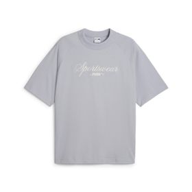 Puma 62427263 Gri Classics+ TEE Günlük Erkek T-Shirt