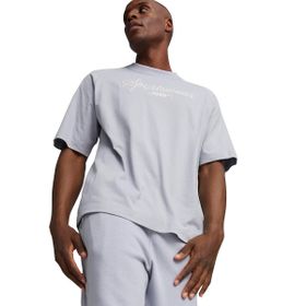 Puma 62427263 Gri Classics+ TEE Günlük Erkek T-Shirt