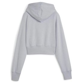 Puma 62427363 Classics+ Relaxed Hoodie Gri Günlük Kadın Sweatshirt