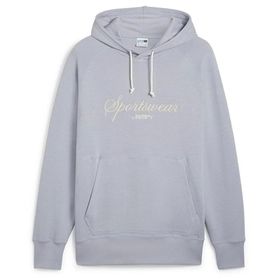Puma 62427563 Gri Classics+ Hoodie Günlük Erkek Sweatshirt