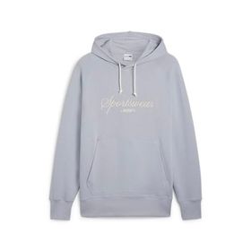 Puma 62427563 Gri Classics+ Hoodie Günlük Erkek Sweatshirt