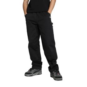 Puma 62436801 Downtown Double Knee Pants Siyah Erkek Günlük Pantolon