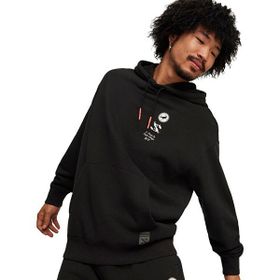 Puma 62472501 Siyah Puma X Staple Graphic Hoodie Günlük Erkek Sweatshirt