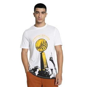 Puma 62480601 The Golden Ticket Tee Erkek Basketbol Beyaz Erkek T-shirt