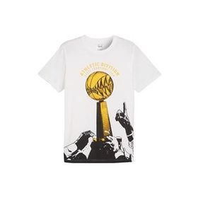 Puma 62480601 The Golden Ticket Tee Erkek Basketbol Beyaz Erkek T-shirt