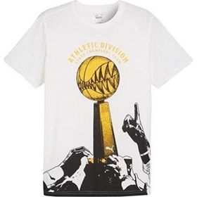 Puma 62480601 The Golden Ticket Tee Erkek Basketbol Beyaz Erkek T-shirt